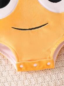 SHEIN Disfraz de actuación de Halloween para bebé niño, disfraz de etapa de ropa de pez payaso de dibujos animados Nemo Tiburón - Naranja - Ver 6