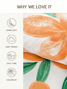 1 tấm ga trải giường đơn 100% Polyester hoa - Nhiều màu - Xem 6