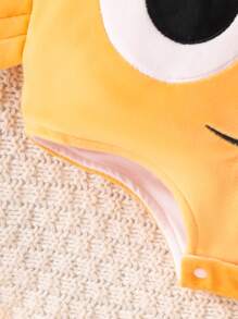 SHEIN Disfraz de actuación de Halloween para bebé niño, disfraz de etapa de ropa de pez payaso de dibujos animados Nemo Tiburón - Naranja - Ver 3