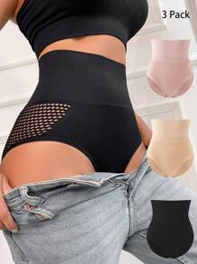 3pcs Seamless Ladies Shapewear Bottoms - Multicolor - View 2