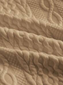 EMERY ROSE Chaqueta casual de mujer con textura minimalista y cierre de cremallera