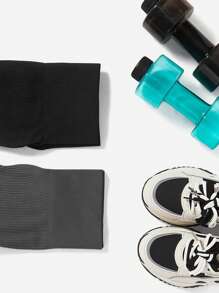 Easithlete 2 条装女式罗纹紧身裤 - 高腰收腹提臀修身瑜伽裤，适合健身、运动、跑步、骑行、瑜伽、泡菜球运动、休闲 - 彩色 - 查看 5