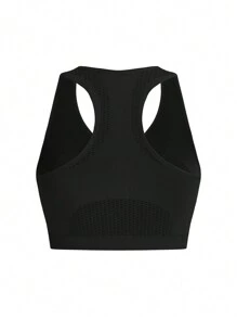 Easithlete 3PCS Front Zipper Sports Bra - Multicolor - View 5