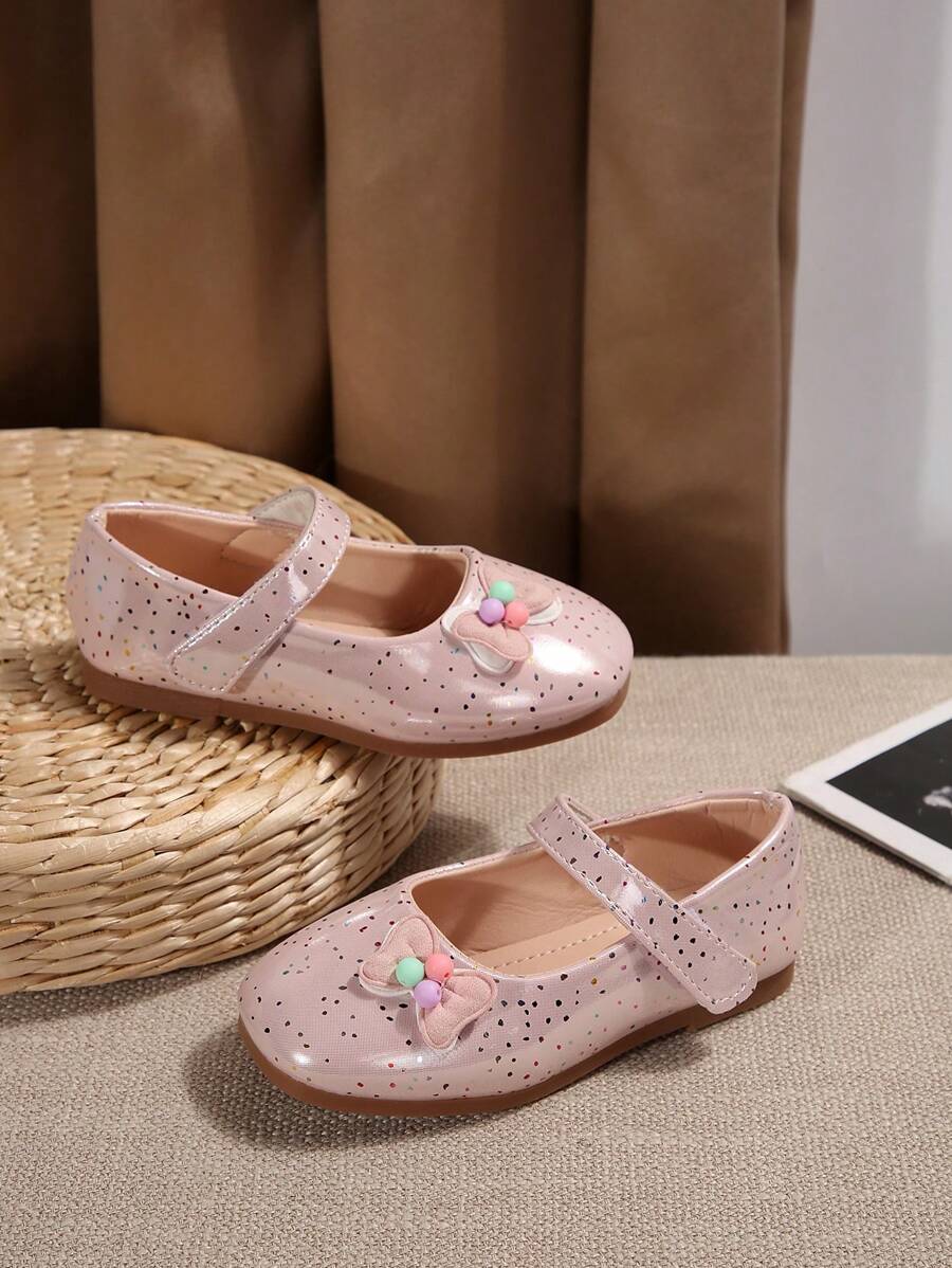 Girls Versatile New Comfortable Soft Bottom Party, Dance, School Performance Flat Casual Shoes
