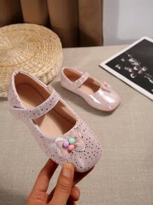 Girls Versatile New Comfortable Soft Bottom Party, Dance, School Performance Flat Casual Shoes