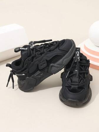 儿童运动鞋，新款春秋男童鞋，女童厚底运动鞋，软底休闲跑鞋，时尚