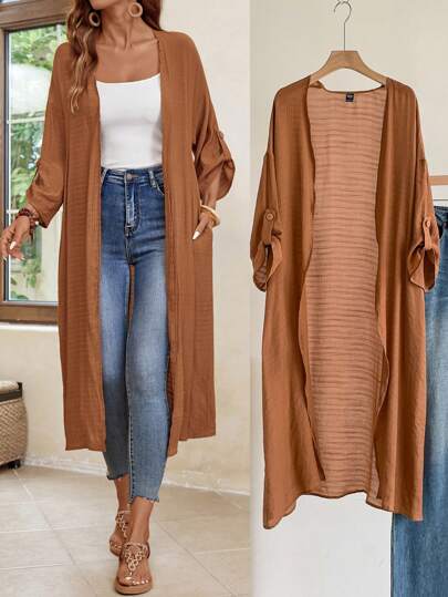 EMERY ROSE Abrigos de mujer para invierno y otoño, blusas de otoño, atuendos de otoño, atuendos de oficina, atuendos para salir