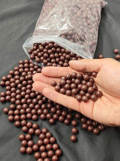 100/300/500 st slangbella 9 mm (0,35 tum) lerbollar för slangbellsövning, hård lerammunition utomhus