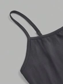 SHEIN EZwear 3 件套休闲无袖基本款女士背心/吊带背心套装，春夏 - 彩色 - 查看 7