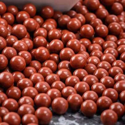 100/300/500pcs Slingshot 9mm (0.35 Inch) Mud Balls For Slingshot Practice, Outdoor Hard Clay Ammo