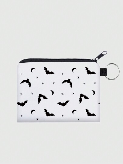 Goth Portamonete a forma di pipistrello