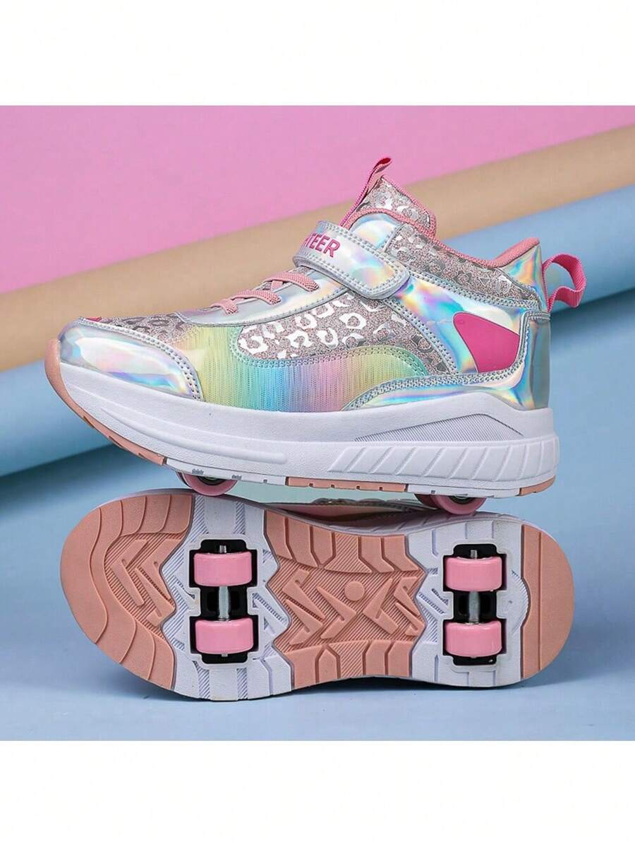 New Fashion Shoes FourWheel Drive Skate Shoes, Teenager And Women