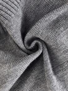Chiquease Hollow Out Twist Design Sexy Figure-Hugging Cropped Mock Neck Long Sleeve Sweater, Autumn/Winter