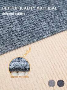 1 Tấm Đệm Cào Mèo Cho Sofa, Ghế Dài, Thảm, Cây Mèo, Bảng Cào Mèo Bền, Thảm Có Thể Cắt Tỉa, Khung Leo Mèo Chống Mài Mòn, Thảm Cào Mèo Bảo Vệ Sofa - Màu xám đen - Xem 5