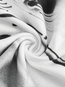 SHEIN ICON Y2k Women's Summer Robot Body Positioning Print Raglan Sleeve Tight Fit T-Shirt - Multicolor - View 4