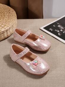 Girls Versatile New Comfortable Soft Bottom Party, Dance, School Performance Flat Casual Shoes