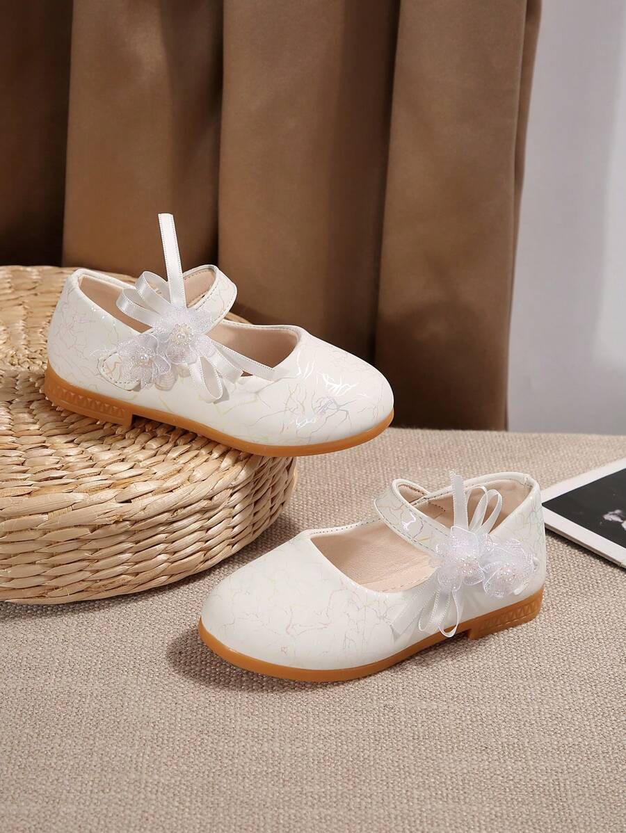 Chaussures Bébé Fille Premier Pas - Semelle Souple, Bout Rond, Boucle - Baskets Décontractées Pour Tout-petits