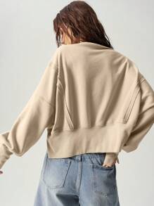 Bohemela 度假侧开衩女式运动衫