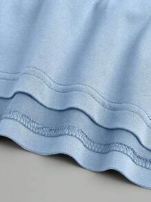 SHEIN EZwear 3pcs Women Super Cropped Tight Casual Tank Top Set, Suitable For Summer Back To School - Multicolor - View 8