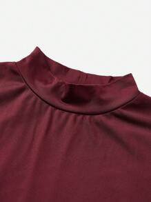 Trelyra 2 件套女士休闲纯色背心和全印花裙套装 - 彩色 - 查看 3