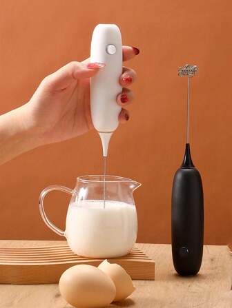 Handheld Electric Milk Frother Whisk, Home Baking & Coffee Stirrer, Mini Foam Maker For Milk Frothing
