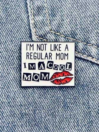 1pc Unique Enamel Pin Brooch For Women, Suitable For Bags And Accessories, Fashion Gift