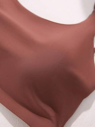 性感露背无缝胸罩、婚礼内衣、女士透气胸垫、可调节肩带，适合多种穿着风格