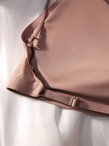 DesireSculpt 性感露背无痕文胸，新娘内衣，女士透气胸垫，可调节肩带，多种穿着方式 - 摩卡棕 - 查看 8