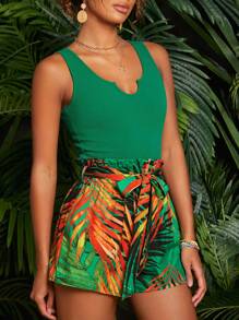 Travachic 女士热带花卉印花度假连体衣 - 彩色 - 查看 3