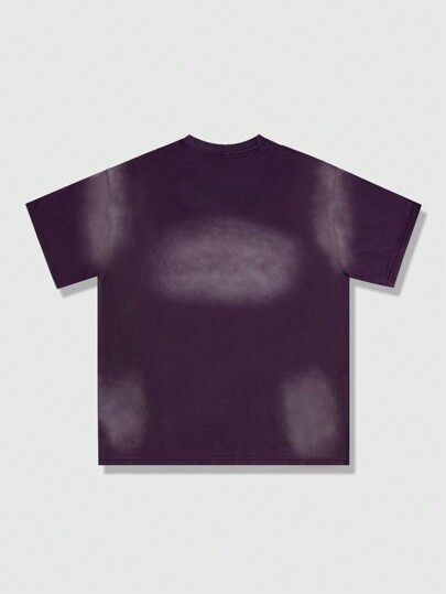 Street Life T-shirt à manches courtes pour hommes avec imprimé portrait de zèbre, convient pour le port décontracté quotidien au printemps/été