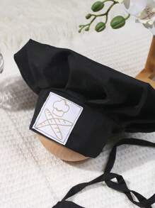 SHEIN 新生儿厨师帽和围裙套装，婴儿摄影服装，婴儿职业装