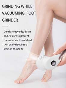 New 10 Pieces Set Of Vacuum Cleaner, Foot Grinder, Full Body Water Wash, Dead Skin And Calluses Removal, Digital Display Rechargeable Electric Foot Repair Machine - Black - View 6