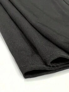 欧美时尚女装法式简约半身裙女翻领系带收腰显瘦纯色全休闲chic七分袖秋季女装中长款连衣裙