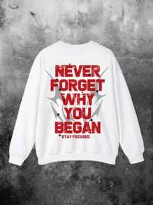 Coolane Women's Fall Streetwear Casual Hip-Hop Oversized Drop Shoulder Portrait Graphic Print Sweatshirt