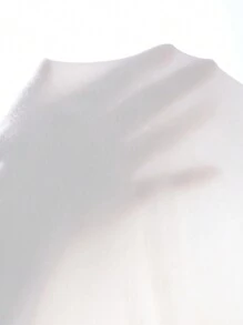 INAWLY Mantel für Damen Große Größen, langärmlig, einfarbig, einzelne Knopfleiste, lässig für Frühling und Herbst - Dunkelgrau - Übersicht 5