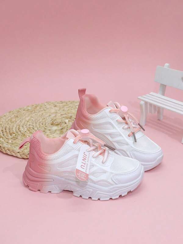 Children's Sports Shoes, Summer Girls Mesh Sneakers Casual Breathable Running Shoes, School Shoes For Big Kids