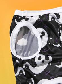 PETSIN Halloween Ghost Pet Vest Costume - Multicolor - View 5