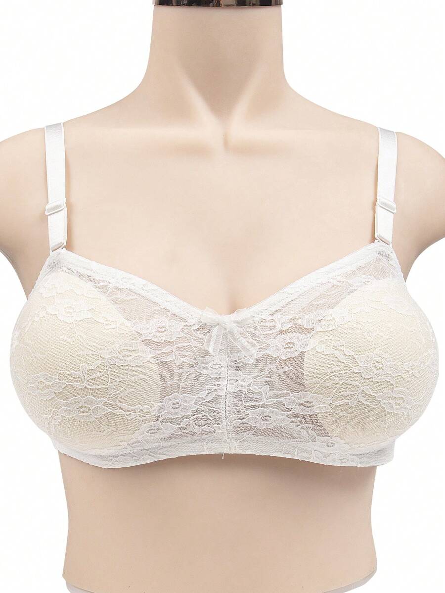 女士创意时尚个性化设计舒适外置胸垫，单独出售 - 杏色 - 查看 1