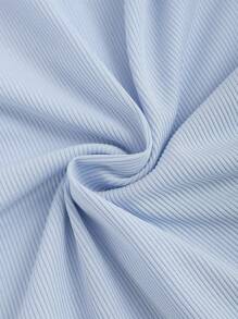 Sweetra Women's Color Block Round Neck Short Sleeve Single Breasted Decorated T-Shirt, Summer Graphic Tees Women Tops