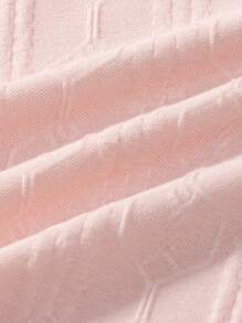 Suéteres grossos de malha com gola alta para meninas, 3 peças em azul, rosa e branco, inverno quente, blusas casuais diárias para passeios, festas e feriados - Multicolorido - Ver 3