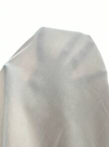 Calvaya Kích thước lớn Của phụ nữ Màu thuần Thẳng Quần - Màu be - Xem 6