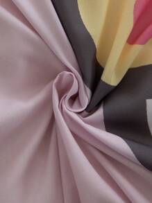 HELLO KITTY AND FRIENDS | SHEIN Juego de funda de edredón impresa con diseño de gato de doble cara