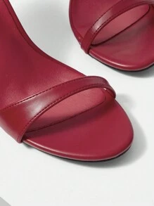 MOTF PREMIUM Women Heeled Sandals - Merah - View 6