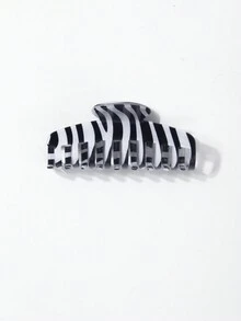 Pati Paints Y2K Zebra Print Hair Clips - Multicolor - View 6