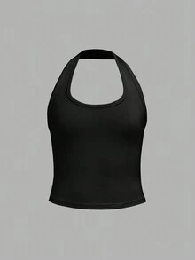 SHEIN Girlism 6件套少女修身运动吊带背心，百搭基础色 - 彩色 - 查看 9
