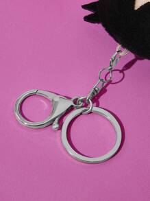 THE POWERPUFF GIRLS X SHEIN 1 件可爱卡通人物毛绒吊坠包配件 - 彩色 - 查看 6