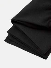 Young Girl Cotton Elastic Waist Solid Leggings