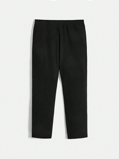 ليقنز بناتي صلب قطني بخصر مرن