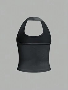SHEIN Girlism 6件套少女修身运动吊带背心，百搭基础色 - 彩色 - 查看 11
