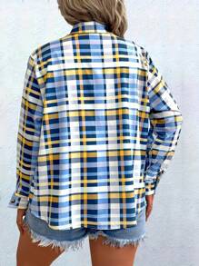 SHEIN LUNE 大碼襯衫 - 彩色 - 查看 2